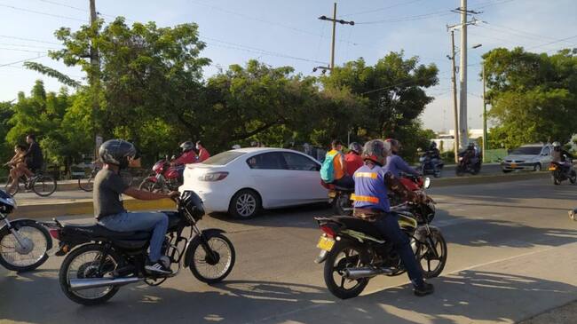 Entrada del barrio Villa Rosita