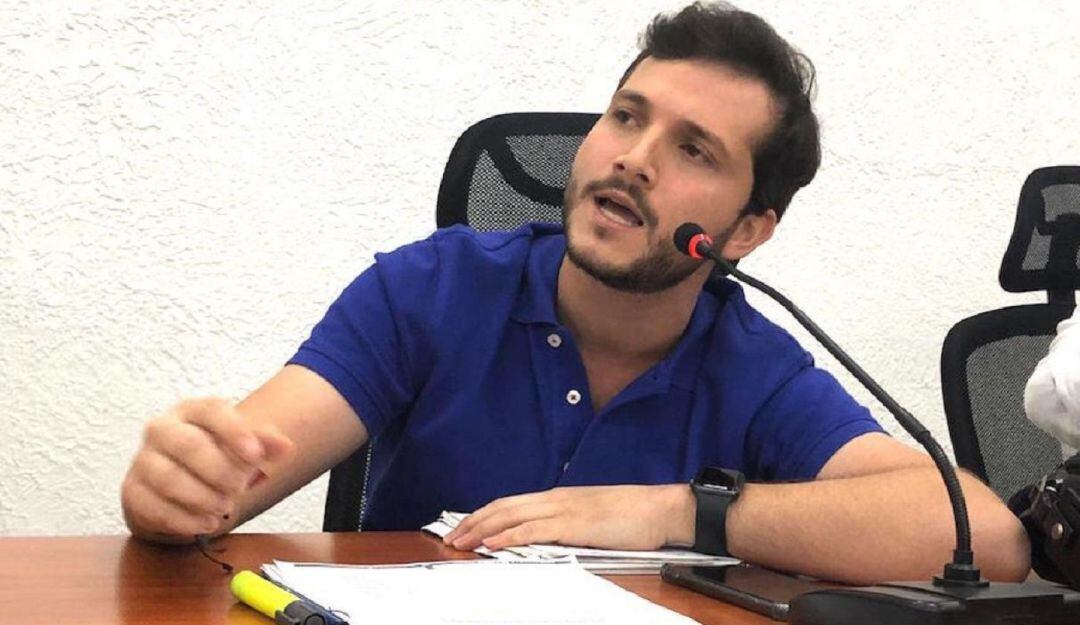 Samir Radi, presidente del Concejo de Barranquilla