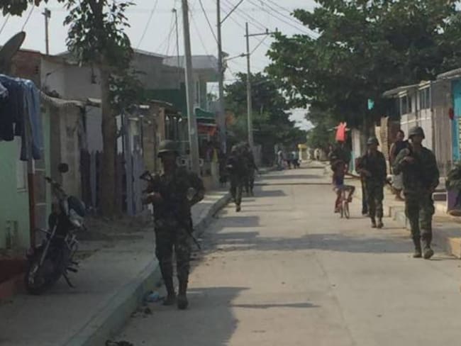 Infantería de Marina inició controles en barrios de Cartagena