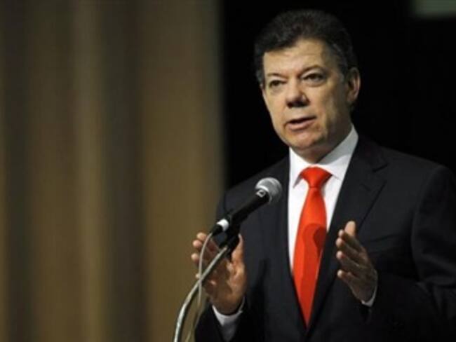 Tengo el apoyo del pueblo colombiano: Santos