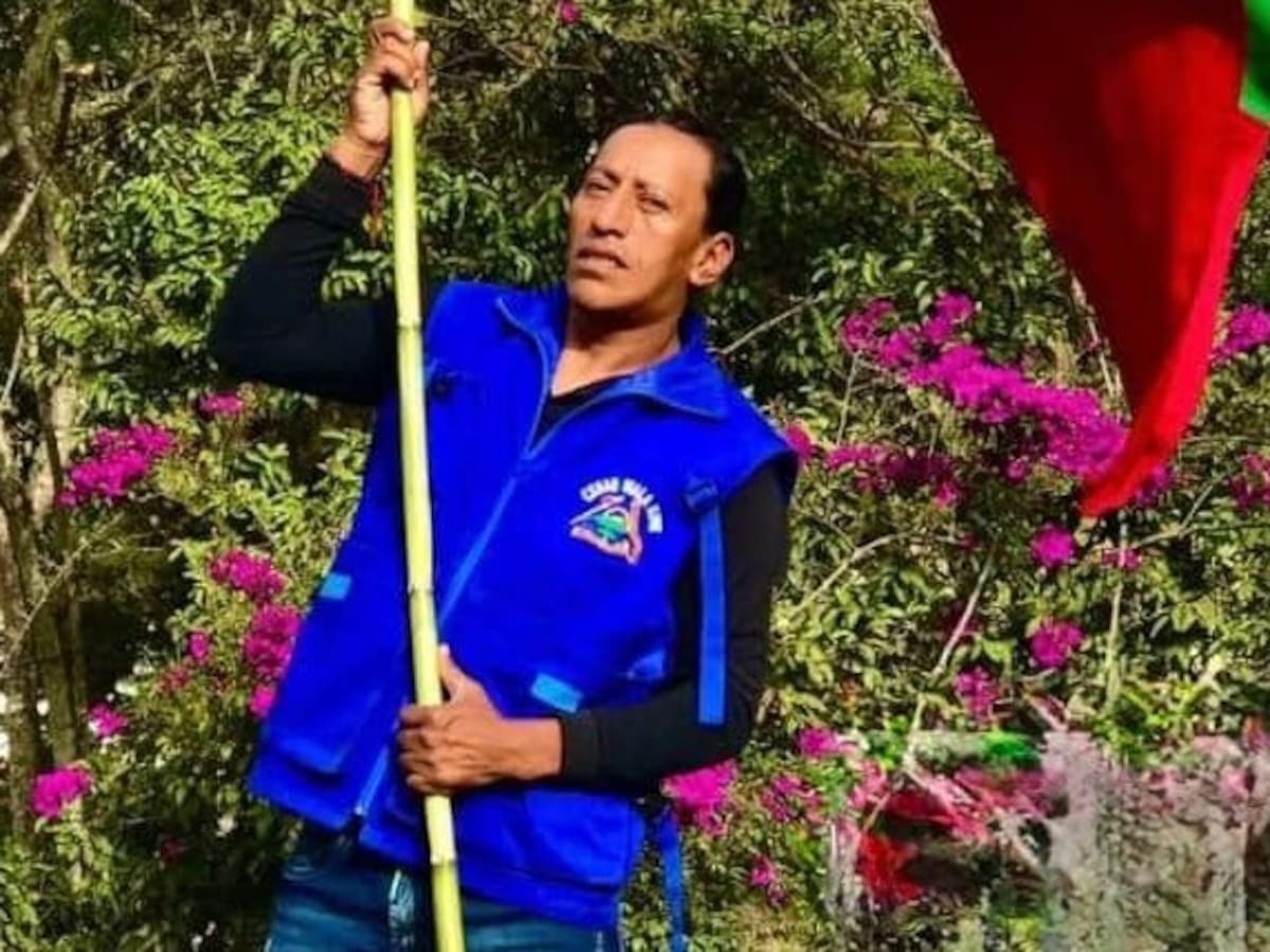 Líder indígena fue asesinado en el norte del Cauca; responsabilizan a las disidencias de las Farc