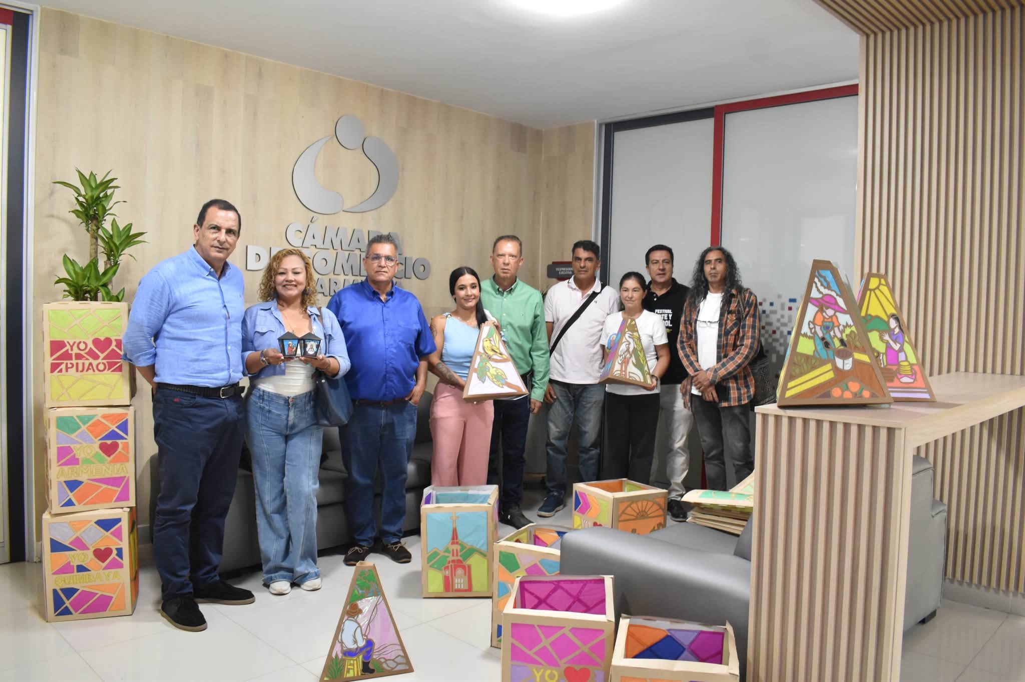 Fin de semana del festival Arte y Farol en el municipio de Quimbaya, Quindío. Foto: Cortesía Cámara de Comercio