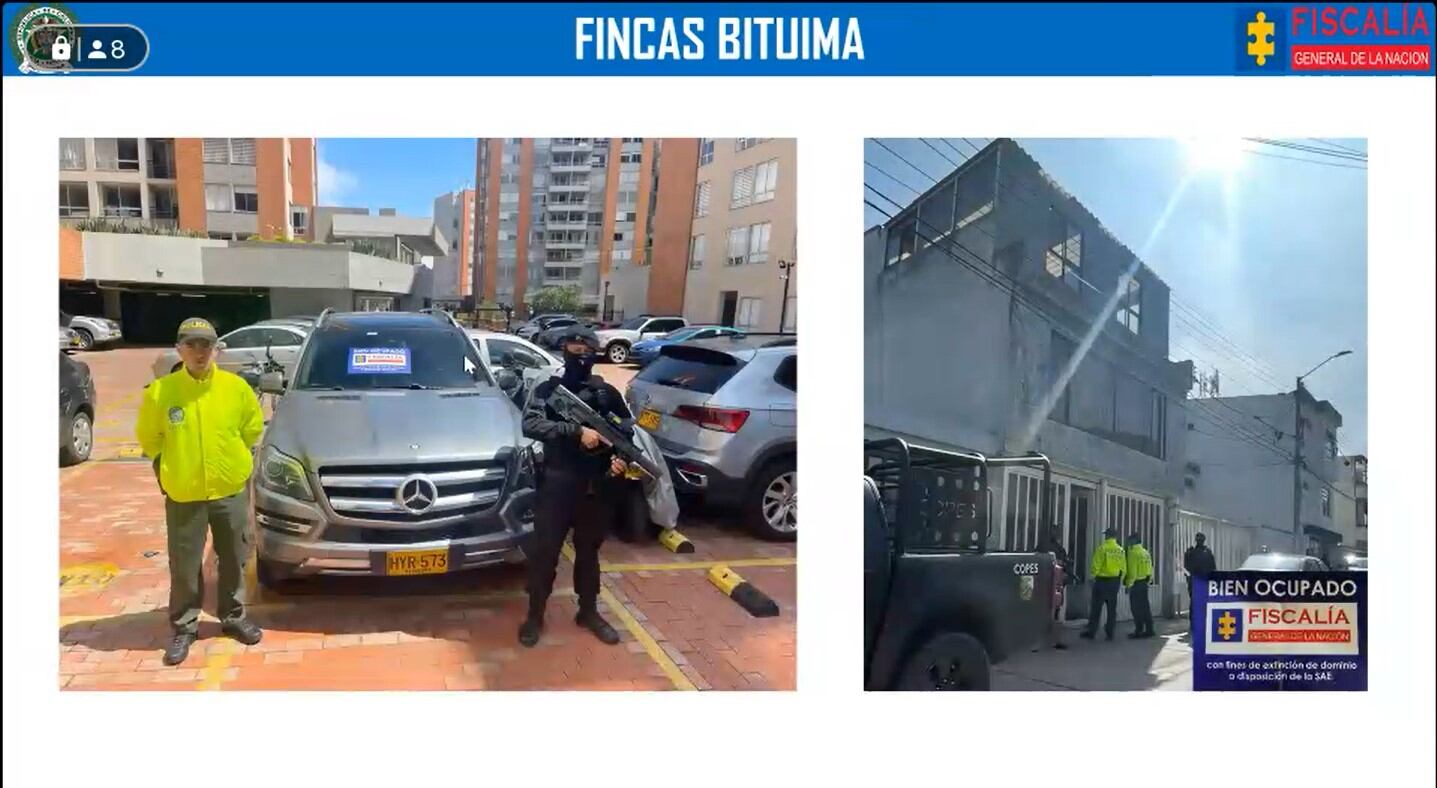 Decomisan bienes de alias 'El Caballista'