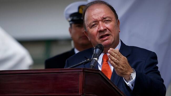 Luis Carlos Villegas, ministro de Defensa. Foto: Colprensa