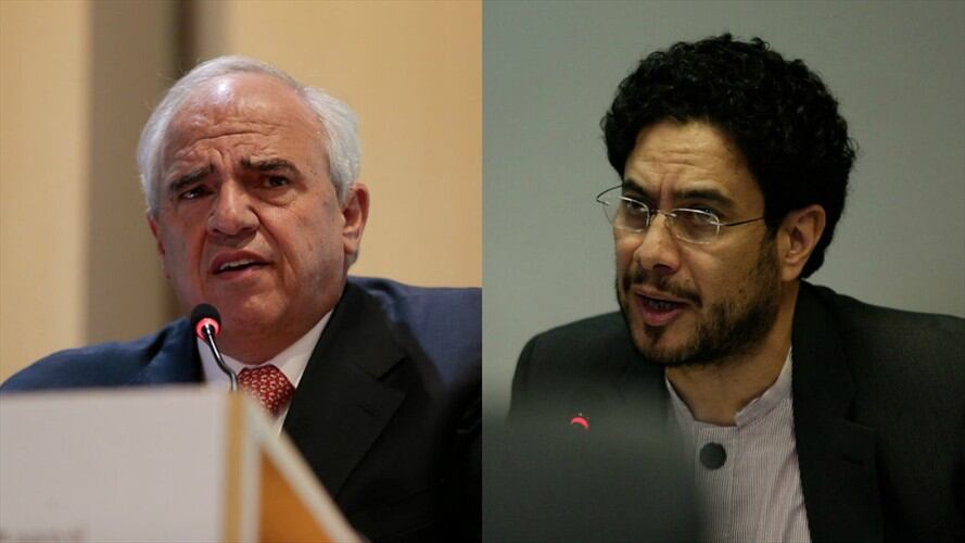 Ernesto Samper e Iván Cepeda piden diálogo en Venezuela. Foto: Colprensa