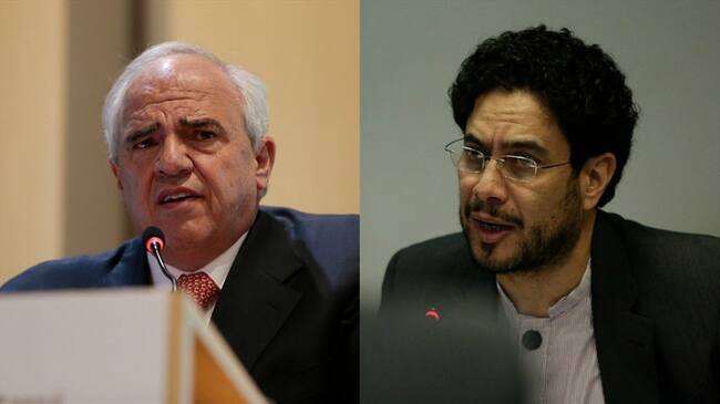 Ernesto Samper e Iván Cepeda piden diálogo en Venezuela. Foto: Colprensa