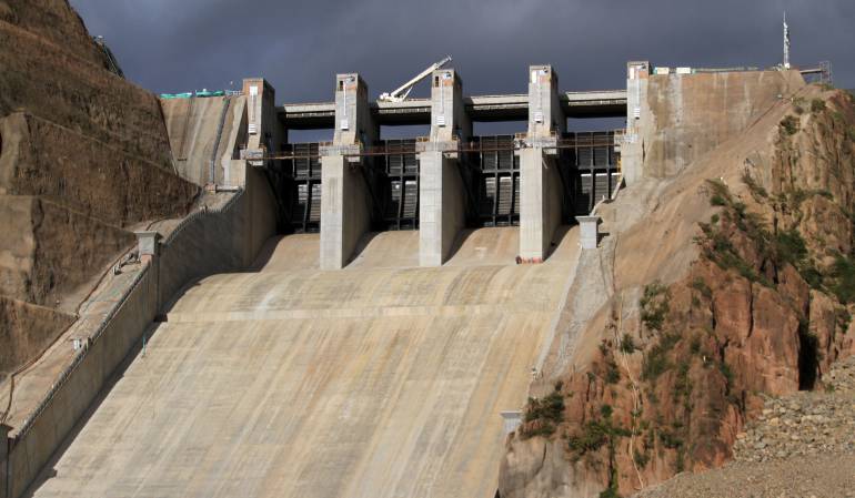 Represa ‘El Quimbo’.