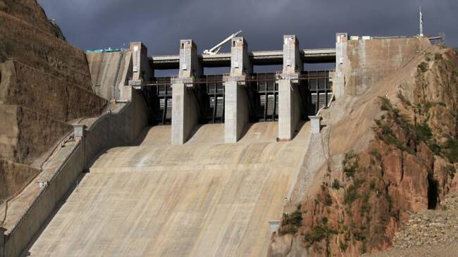 Represa ‘El Quimbo’.