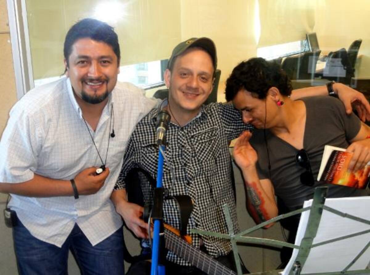 Oscar Delgado, Gigi Posada y Tuto Muñoz
