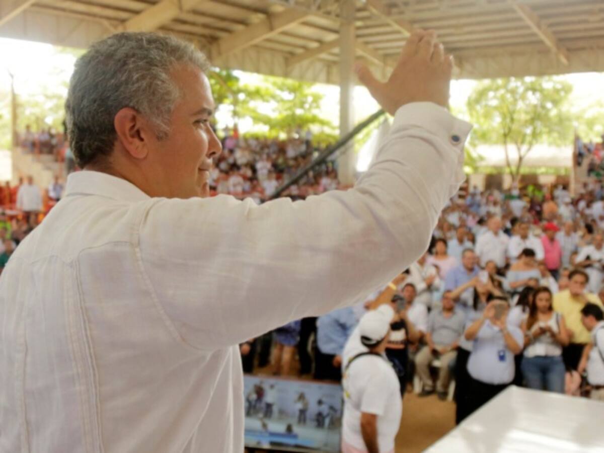 Primer regaño de Duque a un alcalde y gobernador