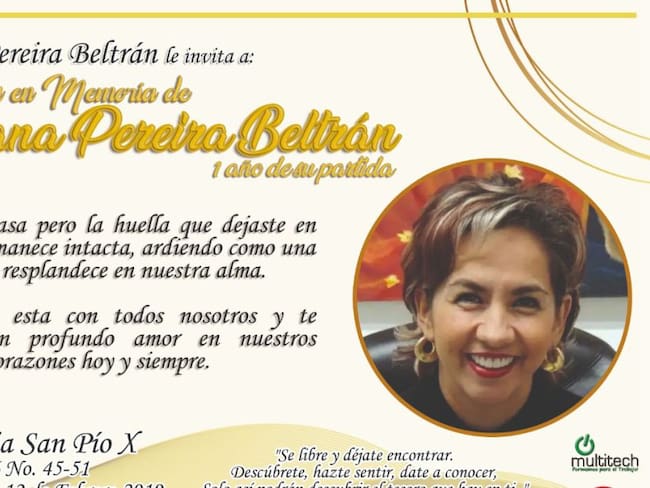 Homenaje a Liliana Pereira, exdirectora de Multicómputo