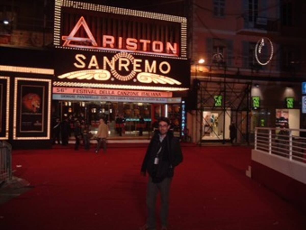 Arranca el tradicional Festival de San Remo