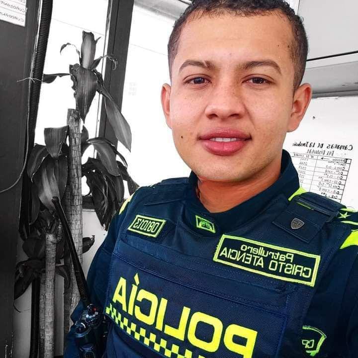 El patrullero fallecido tenía 23 años. Foto / Cortesía MB