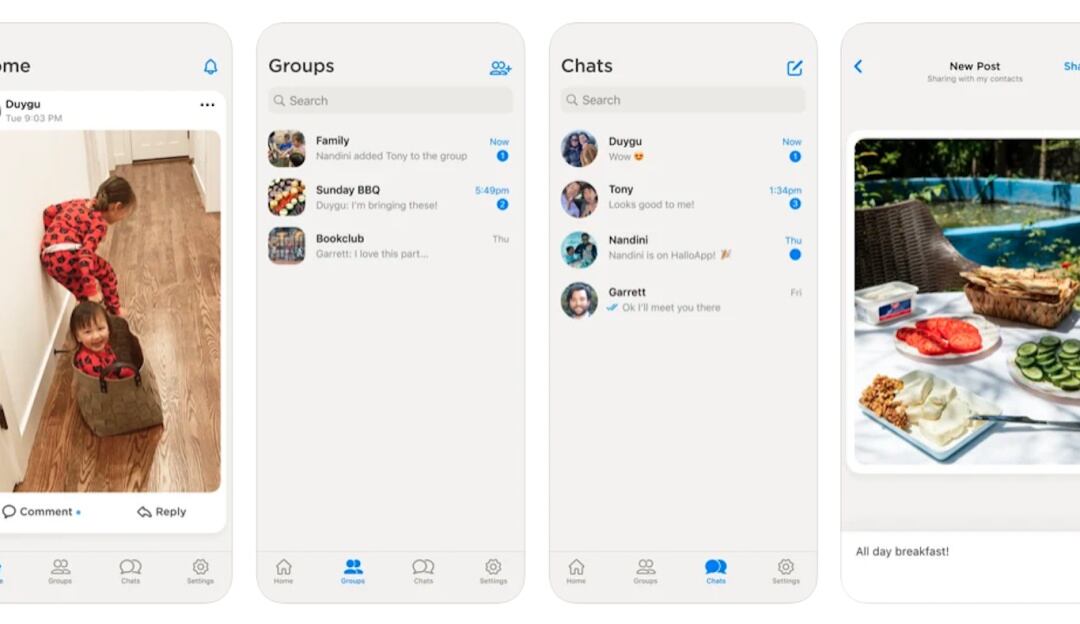 Hallo App, red social de extrabajadores de WhatsApp