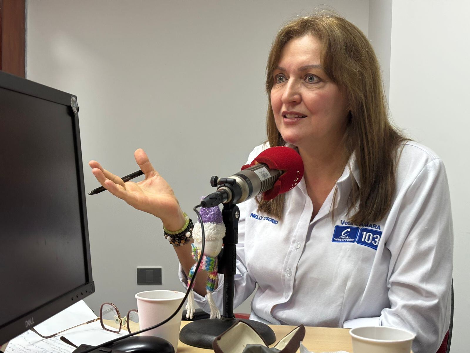 Nelly Osorio, candidata a la Cámara de Representantes.