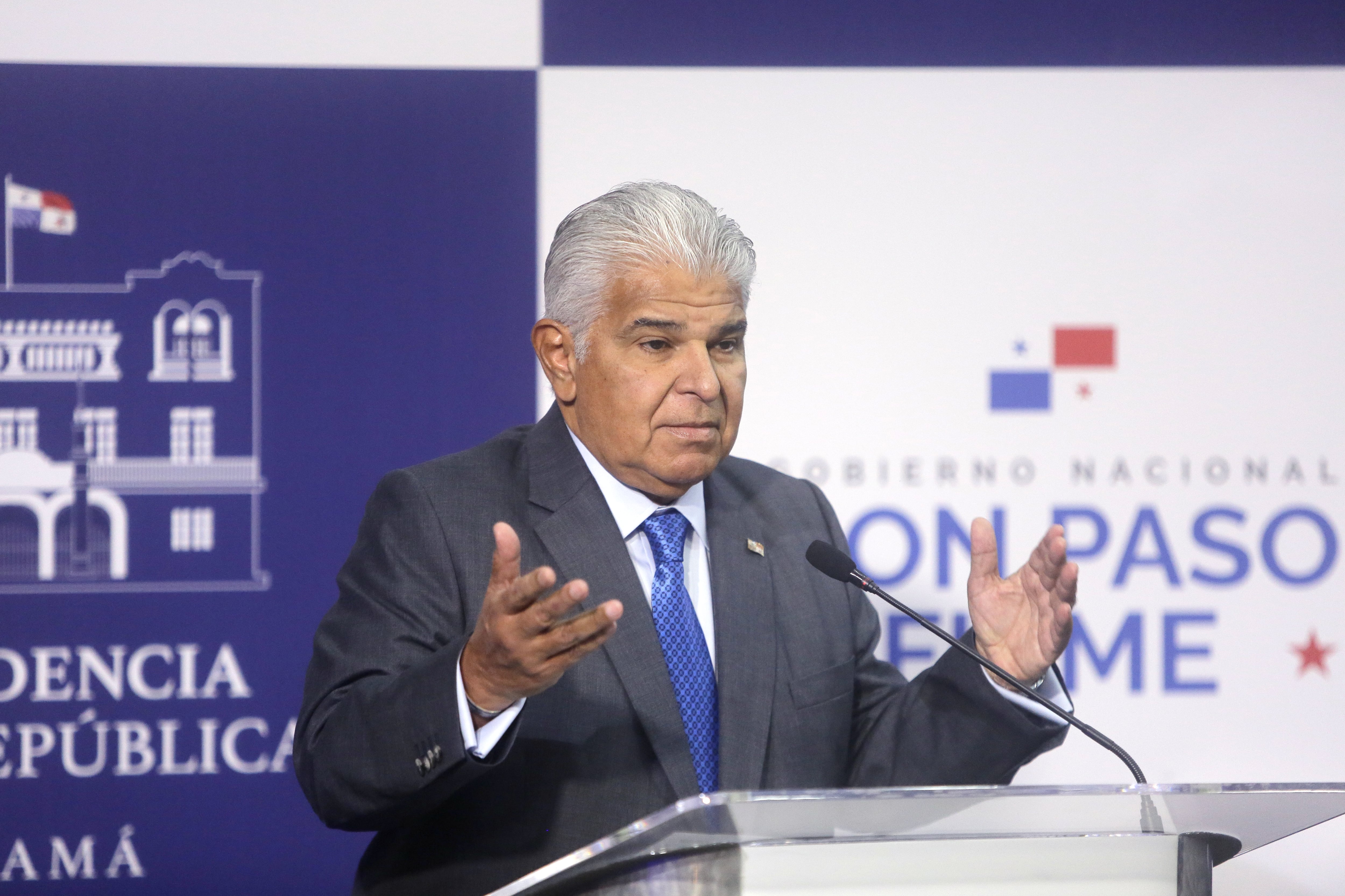 José Raúl Mulino. EFE/Carlos Lemos