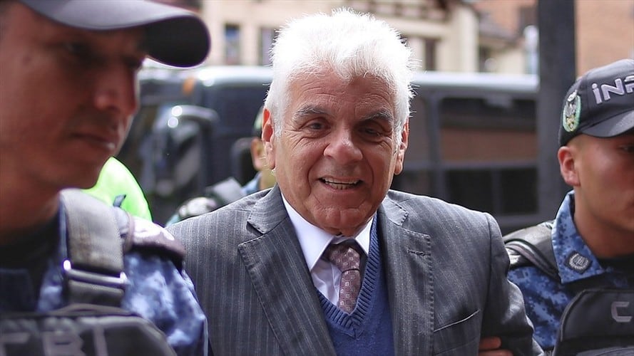 Fabio Simón Younes Arboleda extraditado a EE.UU. por delitos de narcotráfico. Foto: Colprensa