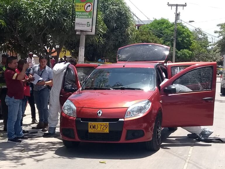 Ataque sicarial en el barrio El Recreo