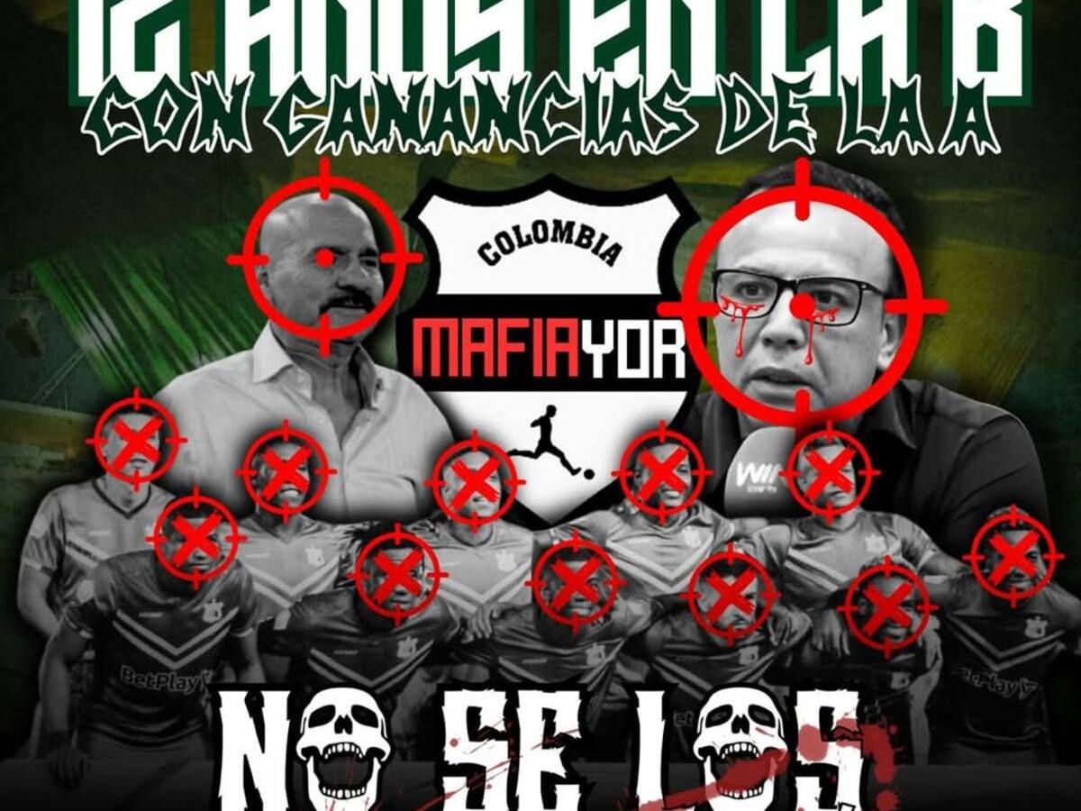 Investigan amenazas de muerte contra jugadores y directivos del Deportes Quindío