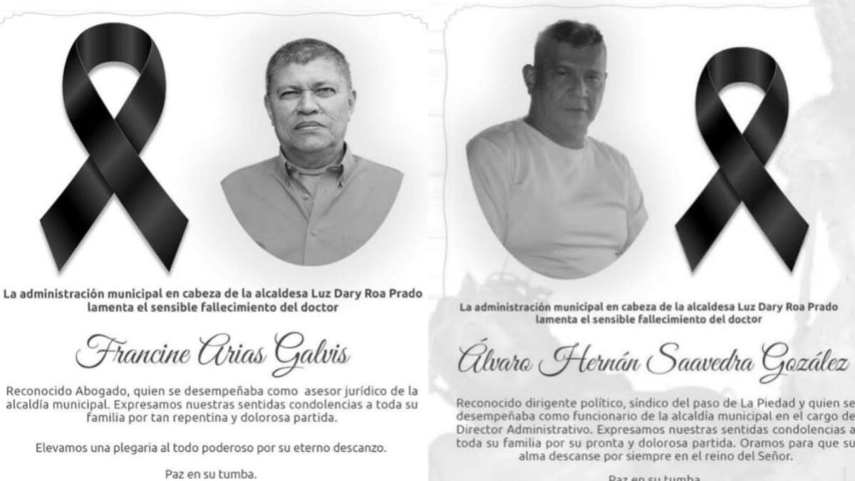 Asesinados funcionarios de la Alcaldía de El Cerrito, Valle