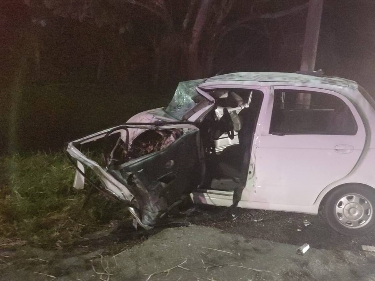 Fuerte accidente de tránsito en la vía a Buenos Aires