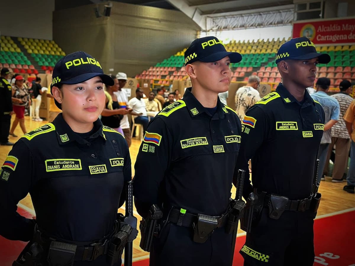 Jornada electoral sin novedades por operativos de la policía en Bolívar