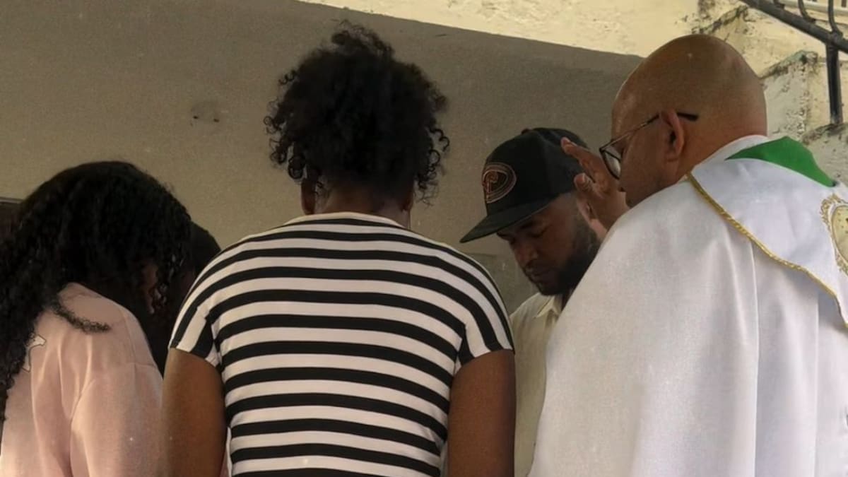 Se realizó misa de acción de gracias por el regreso de DJ Dever y su equipo en el barrio Torices