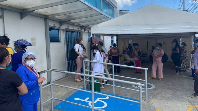 El cronograma empezó en el área de urgencias de la IPS Salud Total, sede Santa Lucía, donde se registran la mayoría de quejas