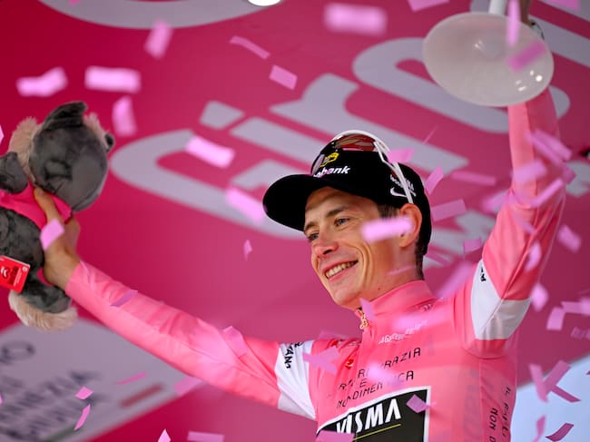 Jonas Vingegaard, virtual campeón del Giro de Italia 2026. (Photo by Tim de Waele/Getty Images)