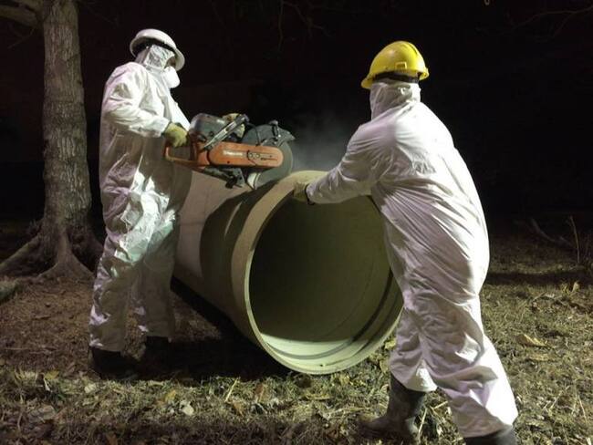 Daño en una tubería dejó sin agua a toda Cartagena