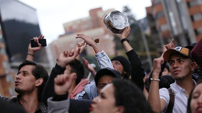 ¿Cuáles son sus razones para marchar o para no marchar el próximo 21 de noviembre? . Foto: Colprensa