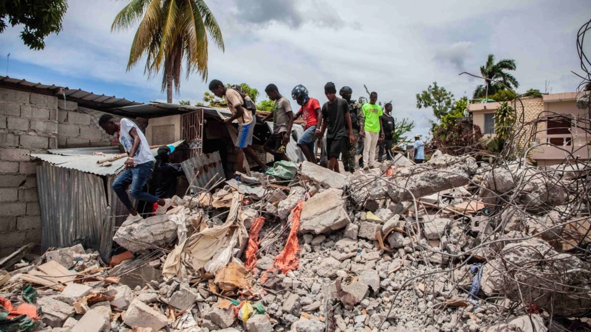 Según el último reporte, ya son 1.419 los muertos en Haití