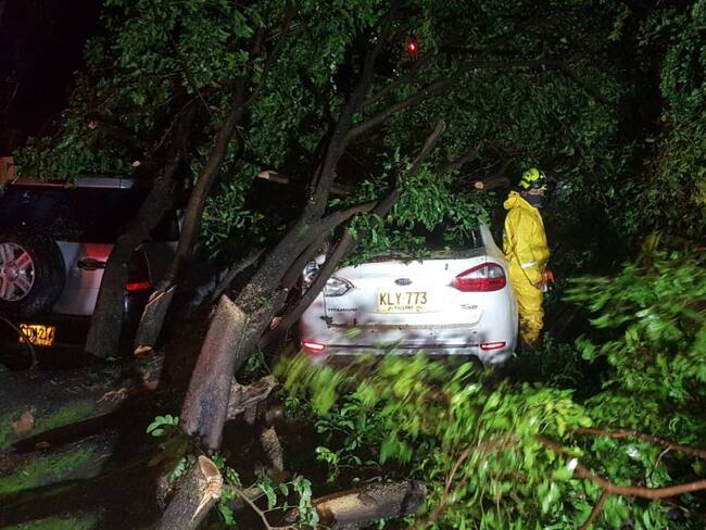 Fuertes lluvias han ocasionado emergencias en varios sectores de Neiva