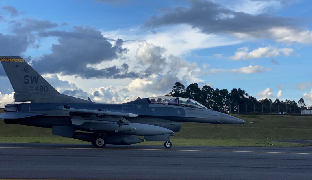 El escuadrón estaunidense estará hasta el 17 de julio en actividades de entrenamiento militar