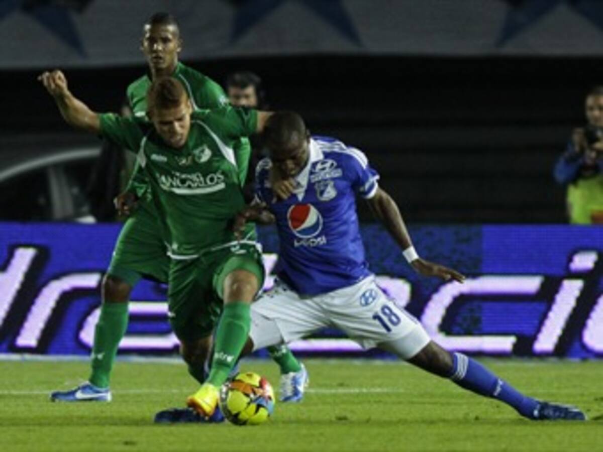 Las mejores imágenes del empate 1-1 entre Millonarios y Cali