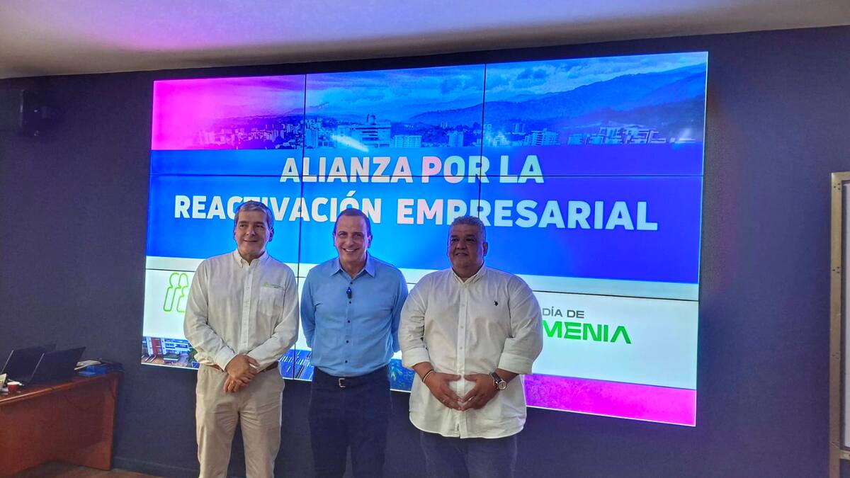 Alianza por la reactivación empresarial en Armenia y el Quindío
