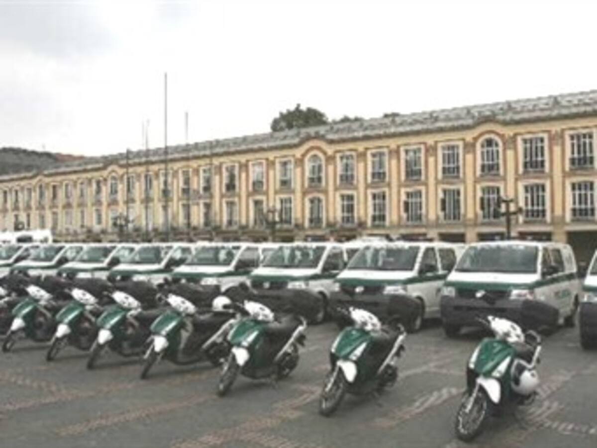 Distrito reforzará plan cuadrantes de la Policía con 460 motocicletas