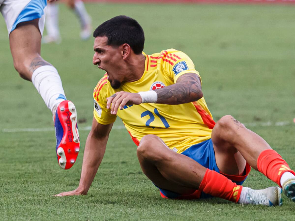 Daniel Muñoz, baja confirmada en la Selección Colombia para las Eliminatorias