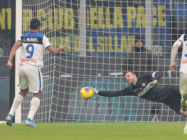 Muriel falló un penalti decisivo en el empate entre Atalanta e Inter