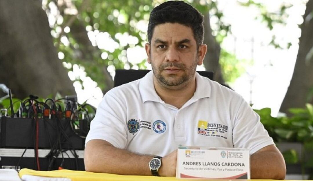 Secretario de víctimas de Norte de Santander, Andrés Llanos