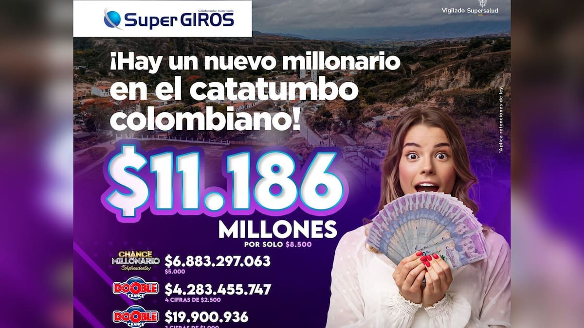 En el Catatumbo cayó el chance más gran de la historia de Colombia