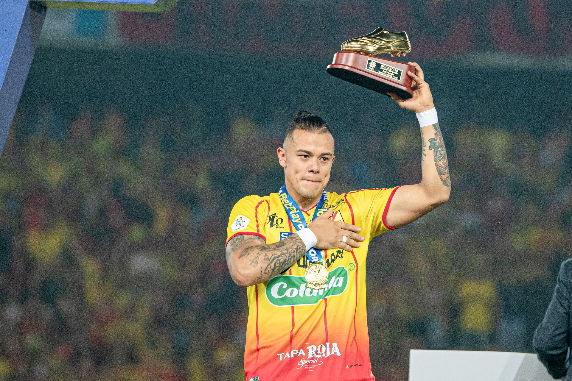 Leonardo Castro fue campeón y goleador con el Deportivo Pereira / Colprensa.