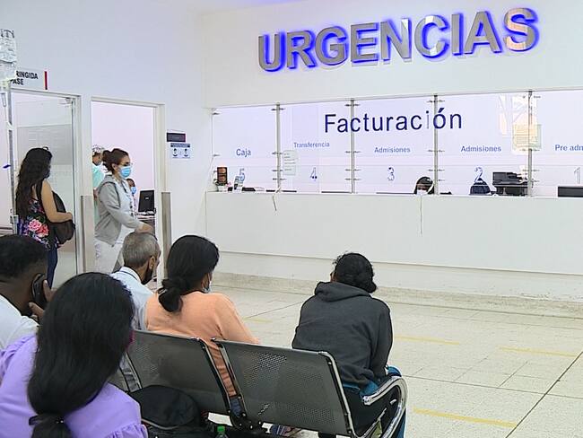Zona de urgencias HUV / Foto: Gobernación del Valle del Cauca