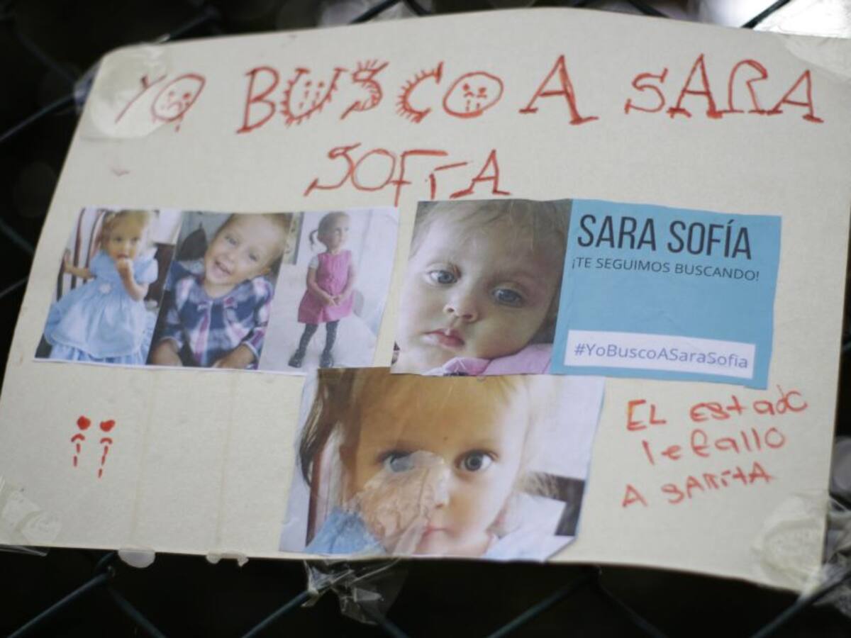 Padrastro de Sara Sofía dice que madre de la niña propuso tirar su cuerpo