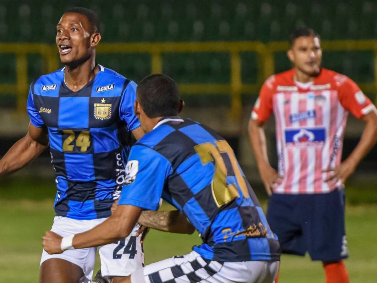 Chicó ganó su primer partido del 2021 a Junior que sigue en caída libre