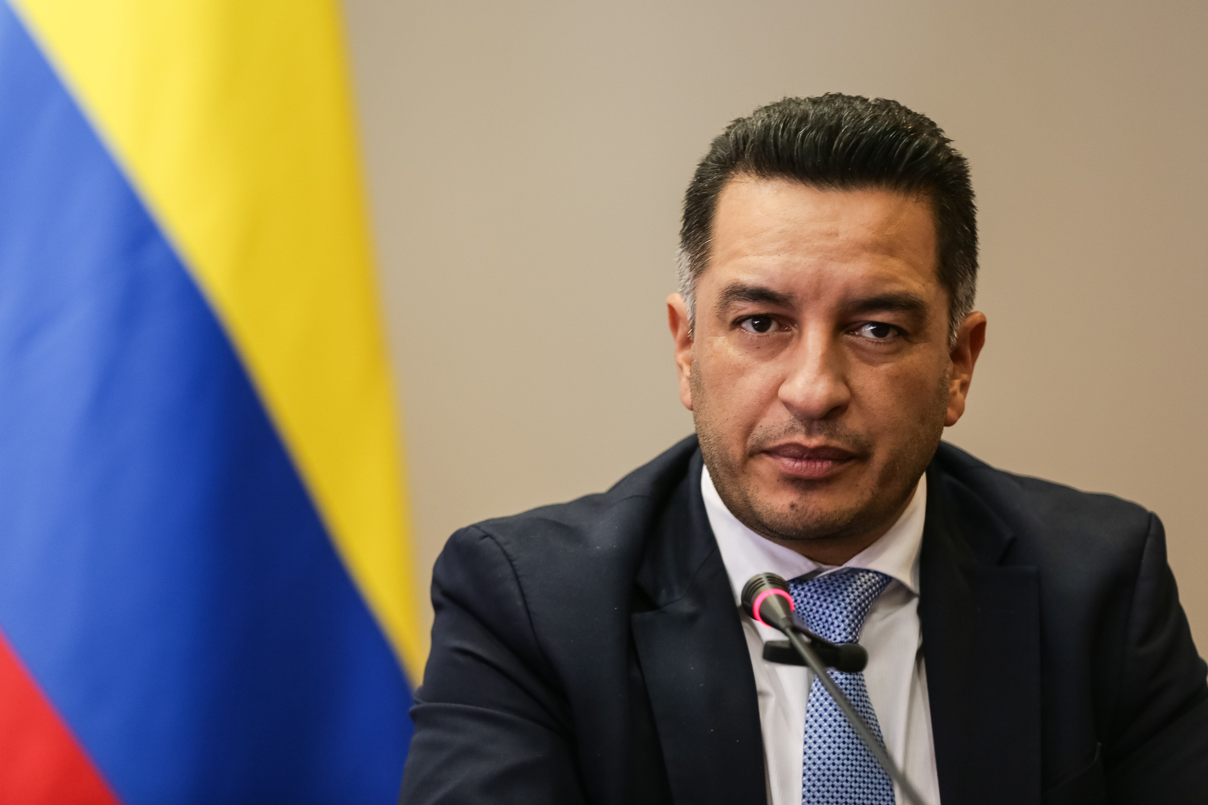 Secretario de Transparencia de la Presidencia, Andrés Idárraga. Foto: Colprensa.