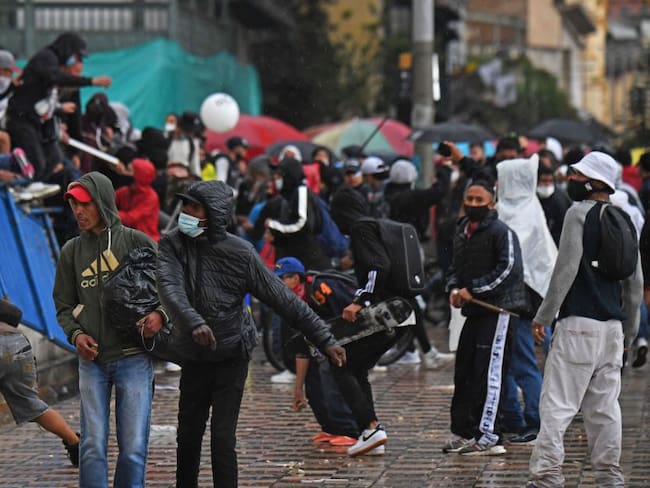 Manifestaciones en Colombia. 