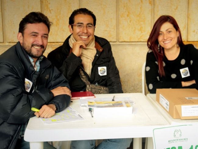 Estos son los beneficios que reciben los jurados de votación Foto: Registraduría Nacional