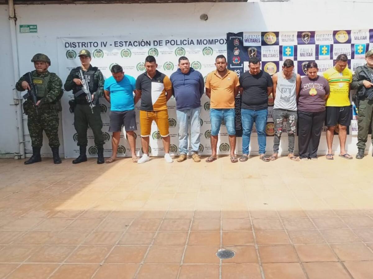 Banda extorsionaba a comerciantes en Bolívar y recibían $200 millones al mes