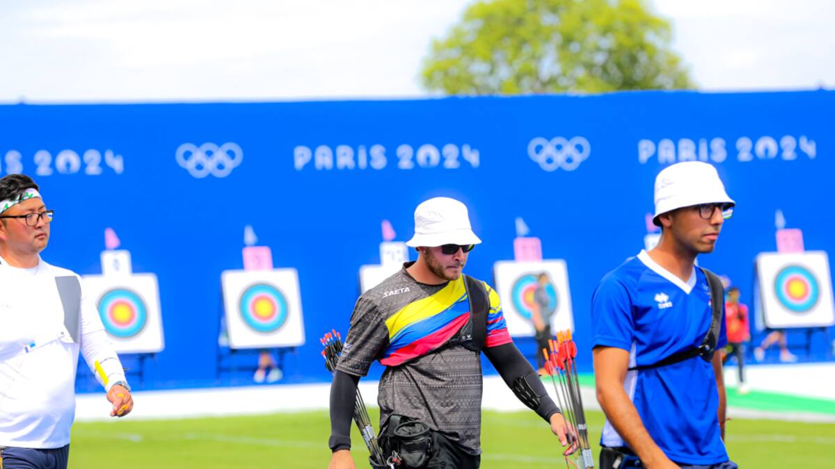 Equipo masculino de Colombia de tiro con arco cayó ante Turquía en los octavos por JJ. OO.